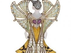 © Musée des Arts Décoratifs Pendentif Sylvia Maison Vever 1900
