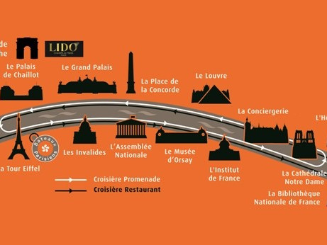 Percorso promenade con partenza Tour Eiffel