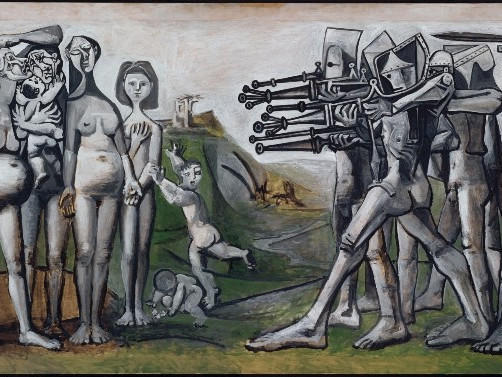 Massacro in corea - P. Picasso au Musée Picasso Paris
