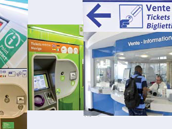 Distributore automatico biglietti metro Parigi.