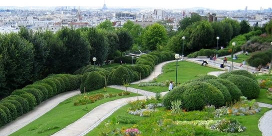 Parc de Belleville Paris