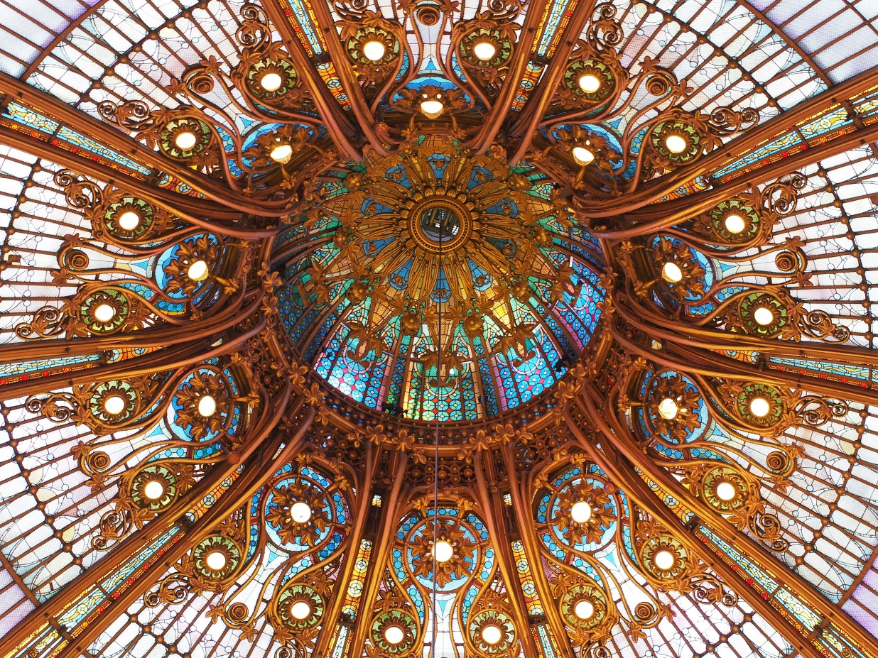 Galeries Lafayette Haussmann Paris - Cupola