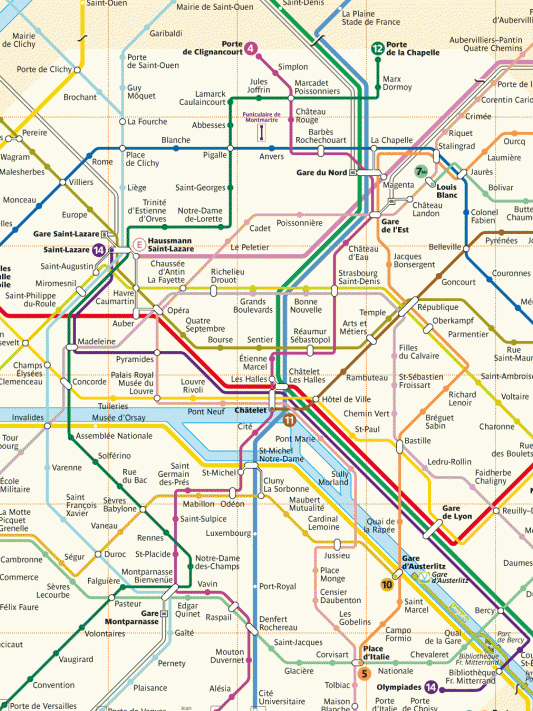 Abbonamento ai trasporti Paris Visite