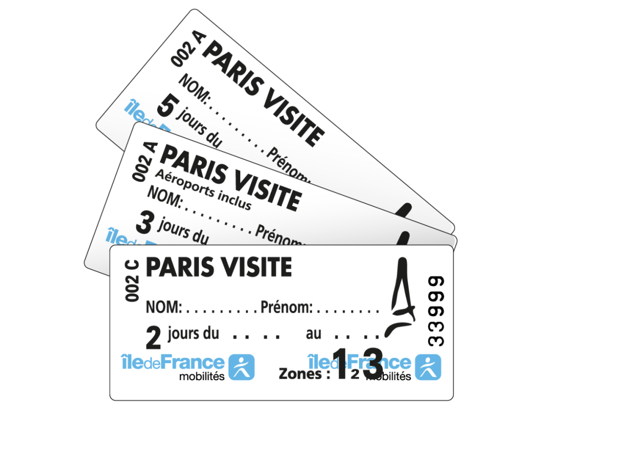 Abbonamento trasporti Paris Visite|Carta trasporti 