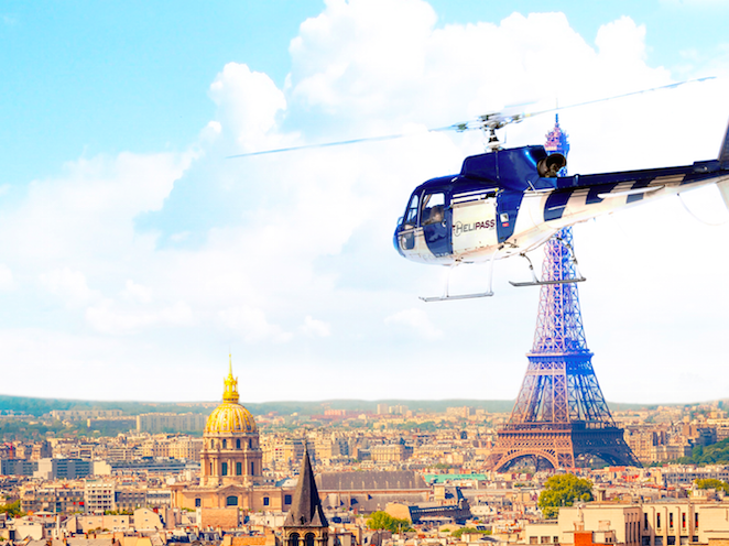 Fare un giro in elicottero a Parigi  - come si fa, dove prenotare cosa sapere 