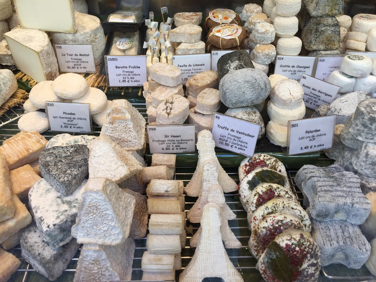 Le cinque migliori fromageries a Parigi da visitare assolutamente