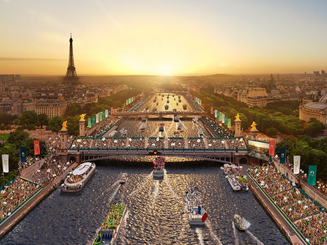 Olimpiadi Parigi 2024: cerimonia di apertura dei giochi olimpici