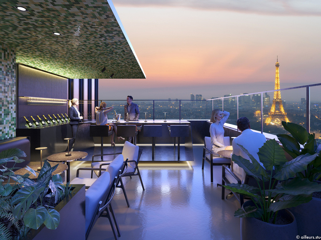 Hotel Pullman Paris Montparnasse con rooftop panoramico