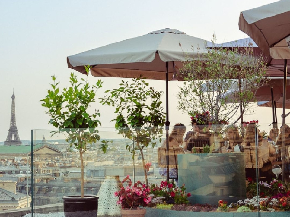 Créatures: il ristorante rooftop delle Galeries Lafayette