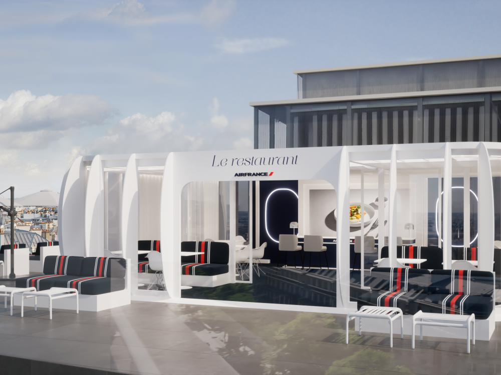 Il ristorante Air France arriva alle Galeries Lafayette per l'estate 2025